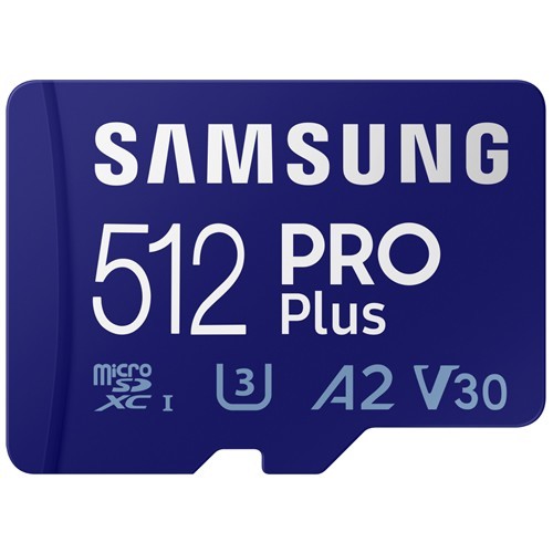 Карта памяти MicroSDXC Samsung PRO Plus 512Gb (MB-MD512KA) 2