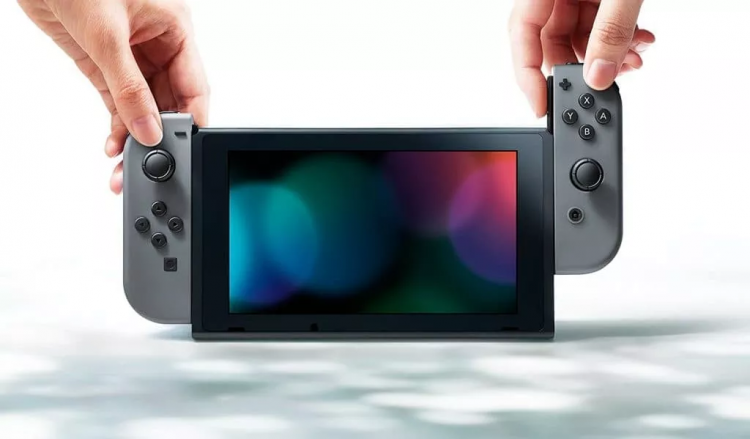 Игровая приставка Nintendo Switch rev.2 32GB Grey (Серый) EAC 5