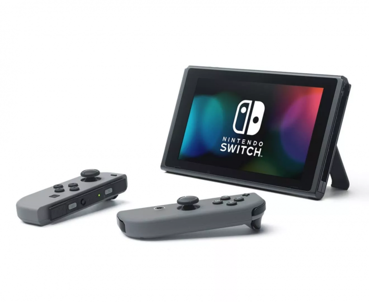 Игровая приставка Nintendo Switch rev.2 32GB Grey (Серый) EAC 2