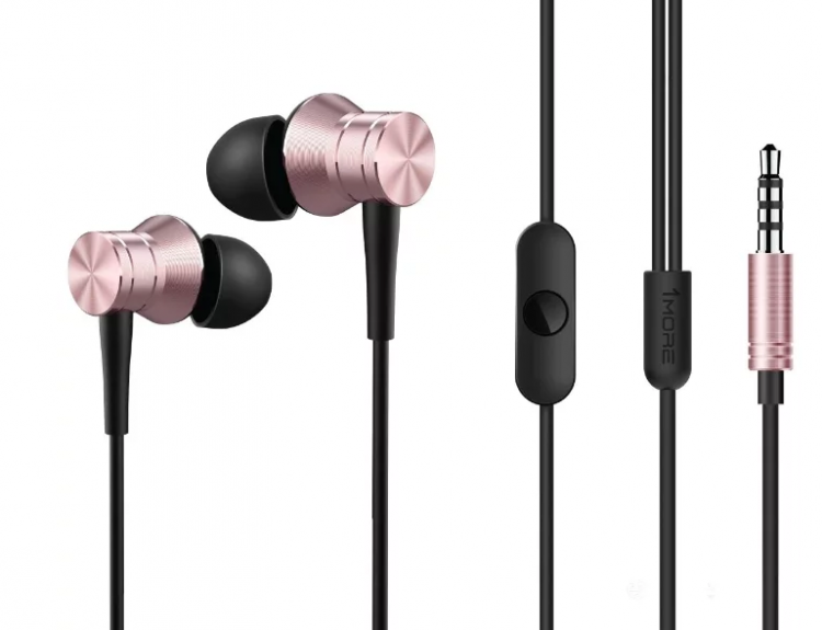 Наушники 1MORE Piston Fit E1009 Pink (Розовые) 1