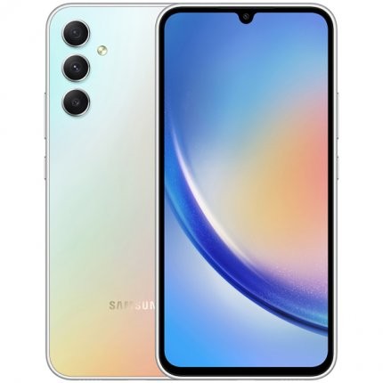 Смартфон Samsung Galaxy A24 4/128Gb Silver (Серебристый) 1