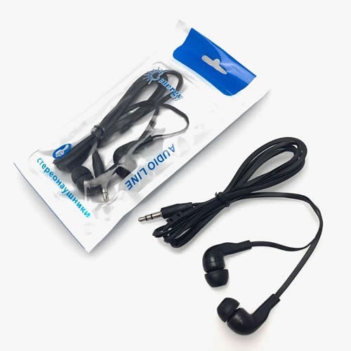 Наушники MP-3 Energy Stereo Q6 Black (Черные) 2