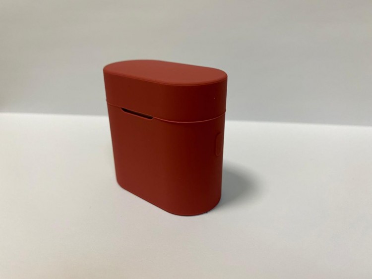 Силиконовый чехол для беспроводных наушников Xiaomi AirDots Pro 2 Red (Бордовый) 2