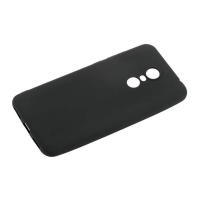 Силиконовая накладка для Xiaomi redmi 5 Plus (черная)