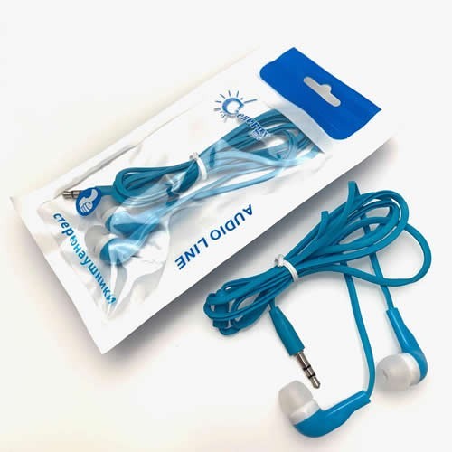 Наушники MP-3 Energy Stereo Q6 Blue (Голубые) 2
