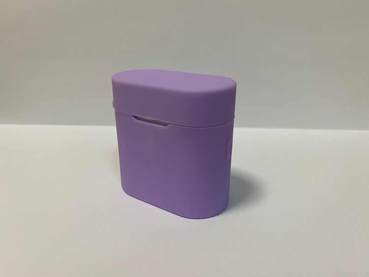 Силиконовый чехол для беспроводных наушников Xiaomi AirDots Pro 2 Purple (Фиолетовый) 2