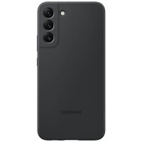 Клип-кейс Samsung Silicone Cover для Galaxy S22+ Черный (EF-PS906TBEGRU)