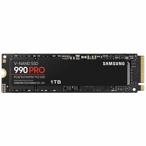 Твердотельный накопитель Samsung 990 PRO NVMe M.2 SSD 1Tb MZ-V9P1T0BW 1