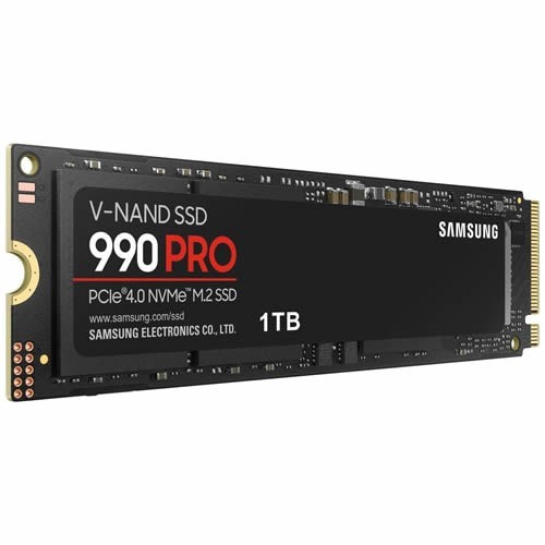 Твердотельный накопитель Samsung 990 PRO NVMe M.2 SSD 1Tb MZ-V9P1T0BW 3
