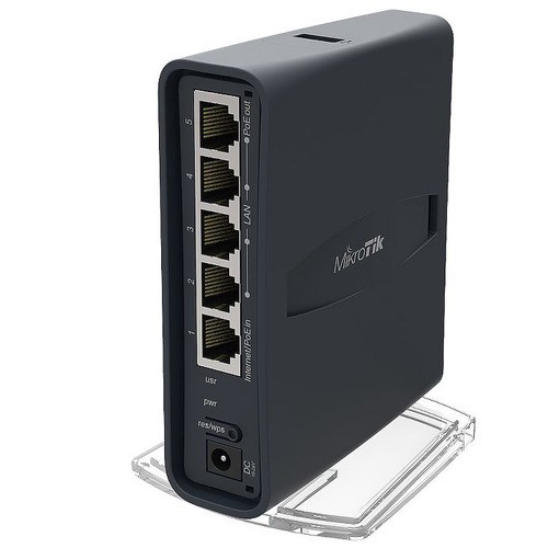 Беспроводной маршрутизатор MikroTik RB952Ui-5ac2nD-TC 802.11ac 733Mbps 5xLAN 2