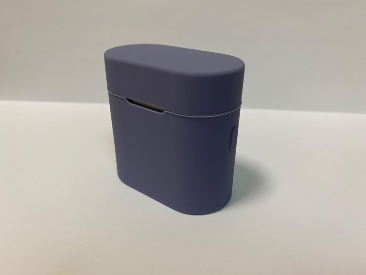 Силиконовый чехол для беспроводных наушников Xiaomi AirDots Pro 2 Grey (Серый) 2