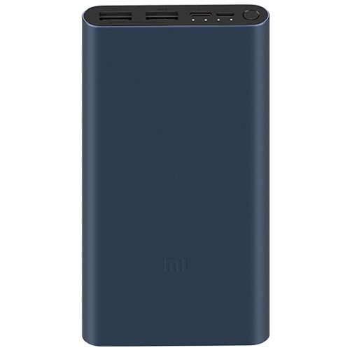 Внешний аккумулятор Xiaomi Mi Power Bank 3 10000 mA/h PLM13ZM Black (Черный) 1