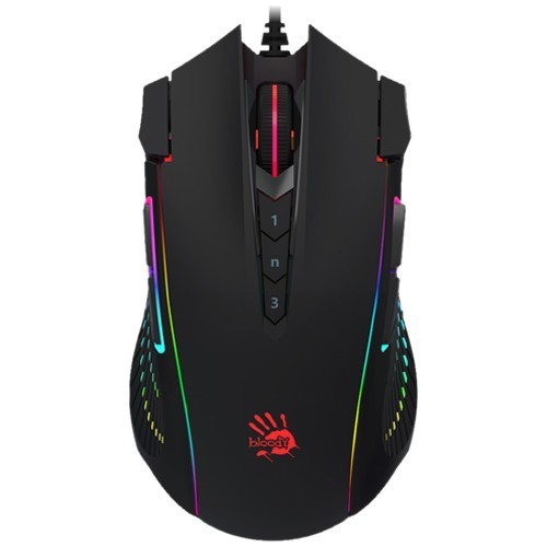 Проводная мышь A4Tech Bloody J90S USB оптическая Black (Черная) 1