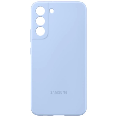 Клип-кейс Samsung Silicone Cover для Galaxy S22+ Голубой (EF-PS906TLEGRU) 2