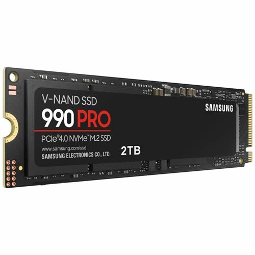 Твердотельный накопитель Samsung 990 PRO NVMe M.2 SSD 2Tb MZ-V9P2T0BW 3