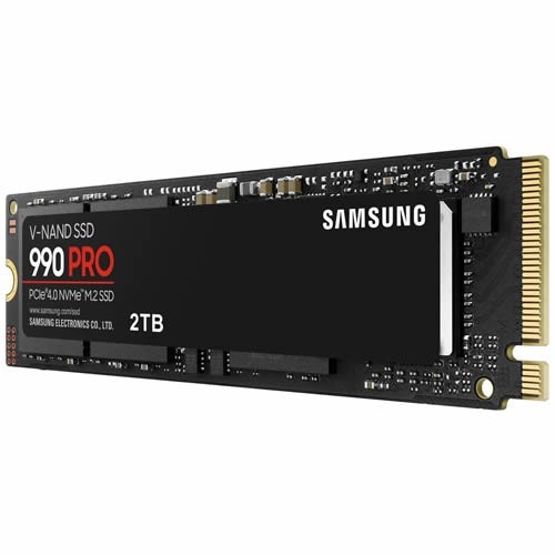 Твердотельный накопитель Samsung 990 PRO NVMe M.2 SSD 2Tb MZ-V9P2T0BW 4