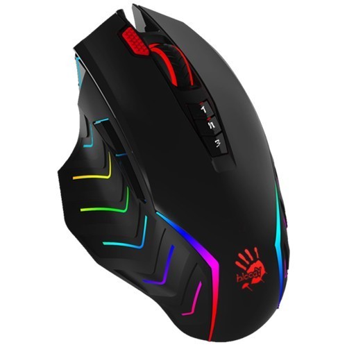 Проводная мышь A4Tech Bloody J95 USB оптическая Grey (Серая) 2