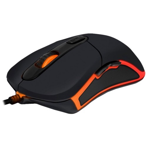 Проводная мышь Qcyber Hype USB оптическая Black (Черная) 1