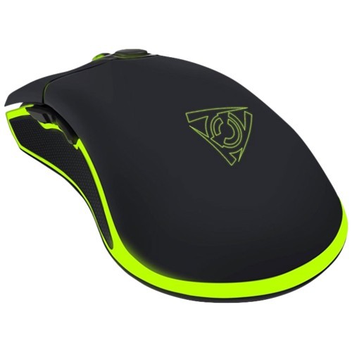 Проводная мышь Qcyber Hype USB оптическая Black (Черная) 2
