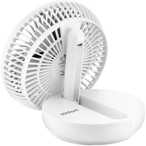 Портативный вентилятор Kitfort KT-403 White (Белый) EAC 7