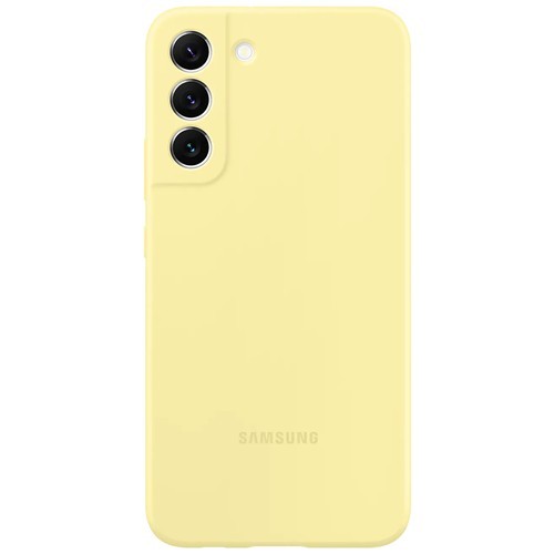 Клип-кейс Samsung Silicone Cover для Galaxy S22+ Желтый (EF-PS906TYEGRU) 1