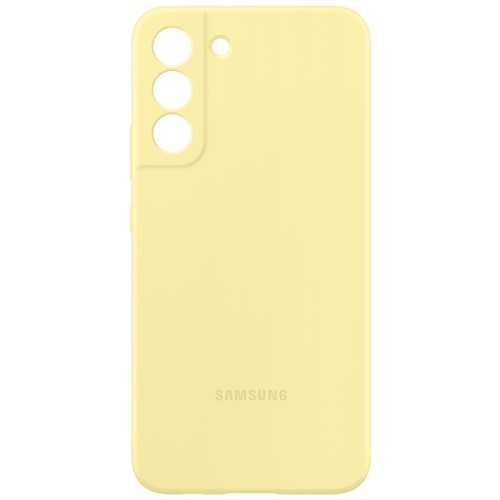 Клип-кейс Samsung Silicone Cover для Galaxy S22+ Желтый (EF-PS906TYEGRU) 2
