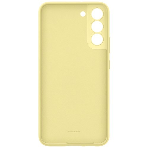 Клип-кейс Samsung Silicone Cover для Galaxy S22+ Желтый (EF-PS906TYEGRU) 3