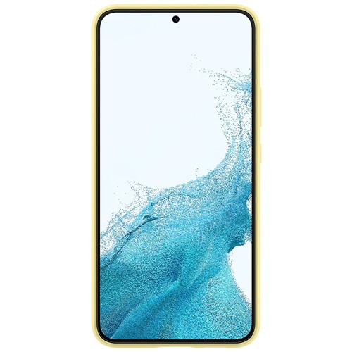 Клип-кейс Samsung Silicone Cover для Galaxy S22+ Желтый (EF-PS906TYEGRU) 4