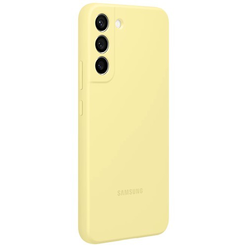 Клип-кейс Samsung Silicone Cover для Galaxy S22+ Желтый (EF-PS906TYEGRU) 5