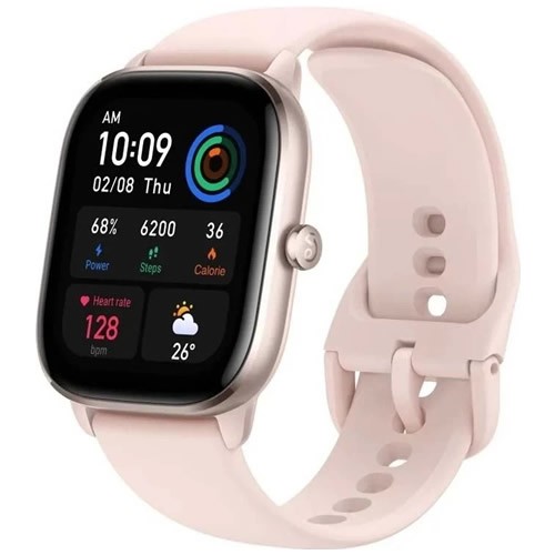 Часы Amazfit GTS 4 Mini Flamingo Pink (Розовый фламинго) EAC 1