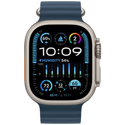 Умные часы Apple Watch Ultra 2 49 мм Titanium Case Blue Ocean Band 2