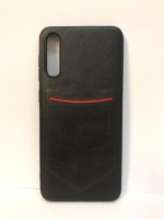 Силиконовая накладка для Samsung Galaxy A50 (Черная) Monarch