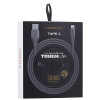 USB кабель type-c MOMAX DTA5D Black (Черный)