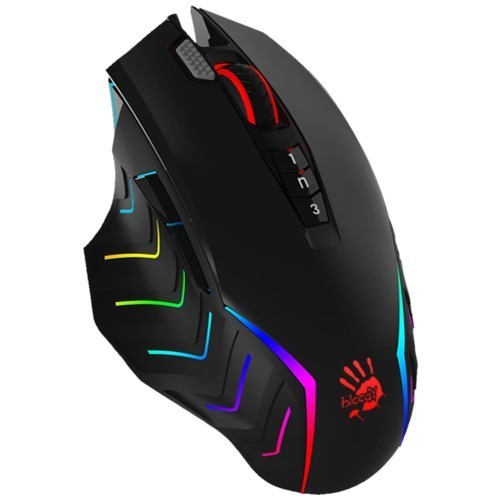 Проводная мышь A4Tech Bloody J95S USB оптическая Black (Черная) 2