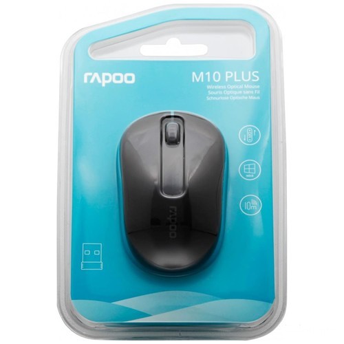 Беспроводная мышь Rapoo M10 Plus USB оптическая Black (Черная) 5