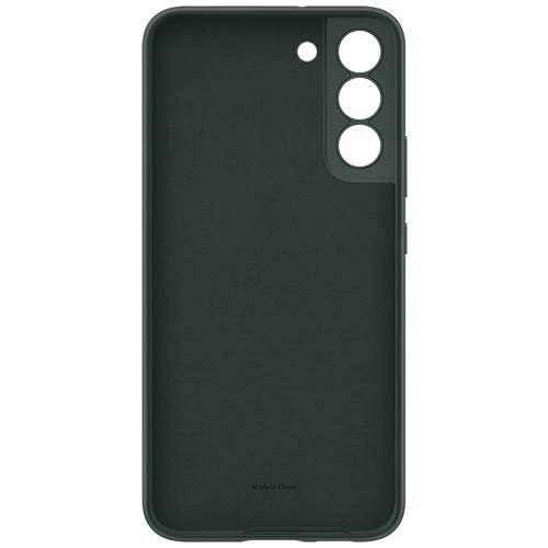 Клип-кейс Samsung Silicone Cover для Galaxy S22+ Зеленый (EF-PS906TGEGRU) 3