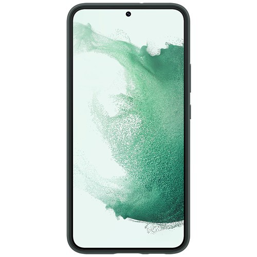 Клип-кейс Samsung Silicone Cover для Galaxy S22+ Зеленый (EF-PS906TGEGRU) 4