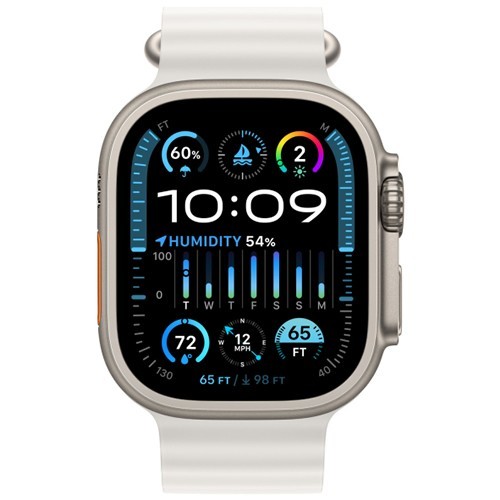 Умные часы Apple Watch Ultra 2 49 мм Titanium Case White Ocean Band 2