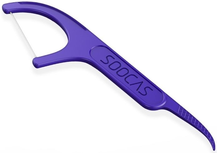 Soocas зубная нить Floss Pick Blue (Синий) 4