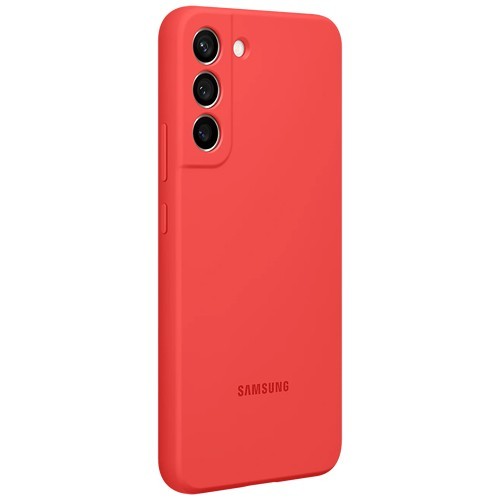 Клип-кейс Samsung Silicone Cover для Galaxy S22+ Красный (EF-PS906TPEGRU) 5