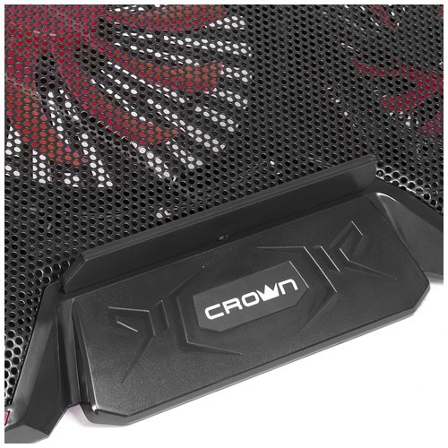 Охлаждающая подставка для ноутбука Crown CMLS-K330 Red (Красная) 8