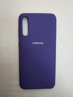 Силиконовая накладка для Samsung Galaxy A30S (Фиолетовая)