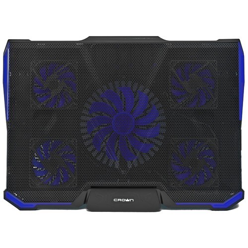 Охлаждающая подставка для ноутбука Crown CMLS-K331 Blue (Синяя) 5