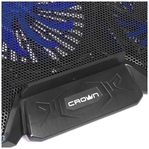 Охлаждающая подставка для ноутбука Crown CMLS-K331 Blue (Синяя) 8