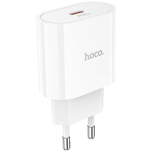 Сетевое зарядное устройство Hoco C94A 20W White (Белый) без кабеля 4