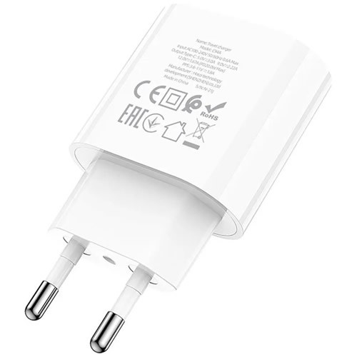 Сетевое зарядное устройство Hoco C94A 20W White (Белый) без кабеля 5