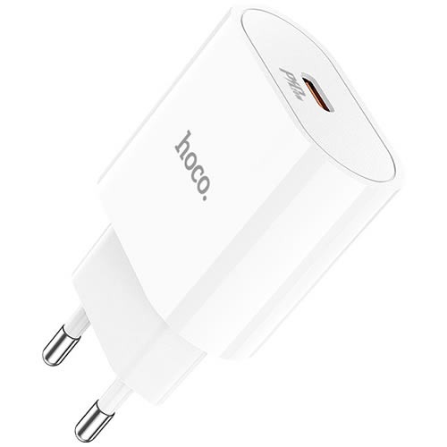 Сетевое зарядное устройство Hoco C94A 20W White (Белый) без кабеля 3