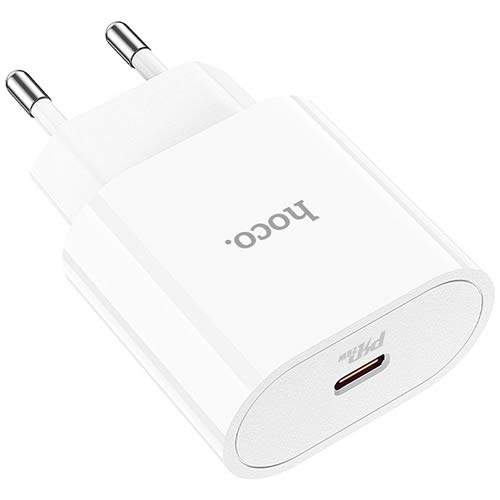 Сетевое зарядное устройство Hoco C94A 20W White (Белый) без кабеля 2