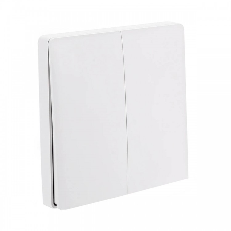 Беспроводной выключатель Xiaomi Aqara Smart Light Switch двойной (White) Белый 1