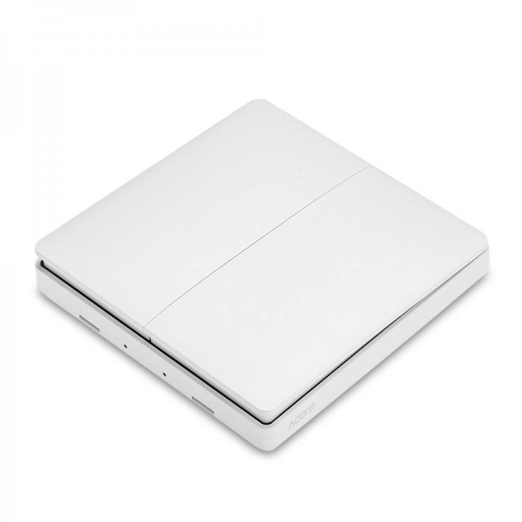 Беспроводной выключатель Xiaomi Aqara Smart Light Switch двойной (White) Белый 2